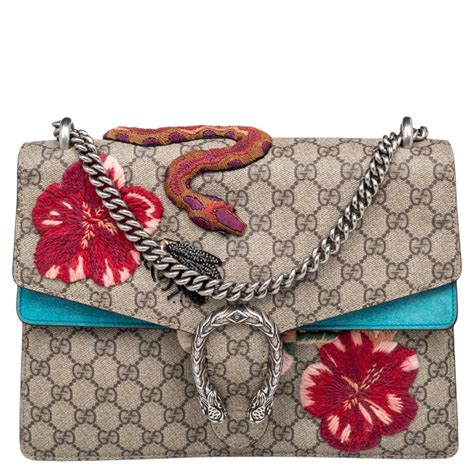 gucci snake shoulder bag|gucci dionysus embroidered shoulder bag.